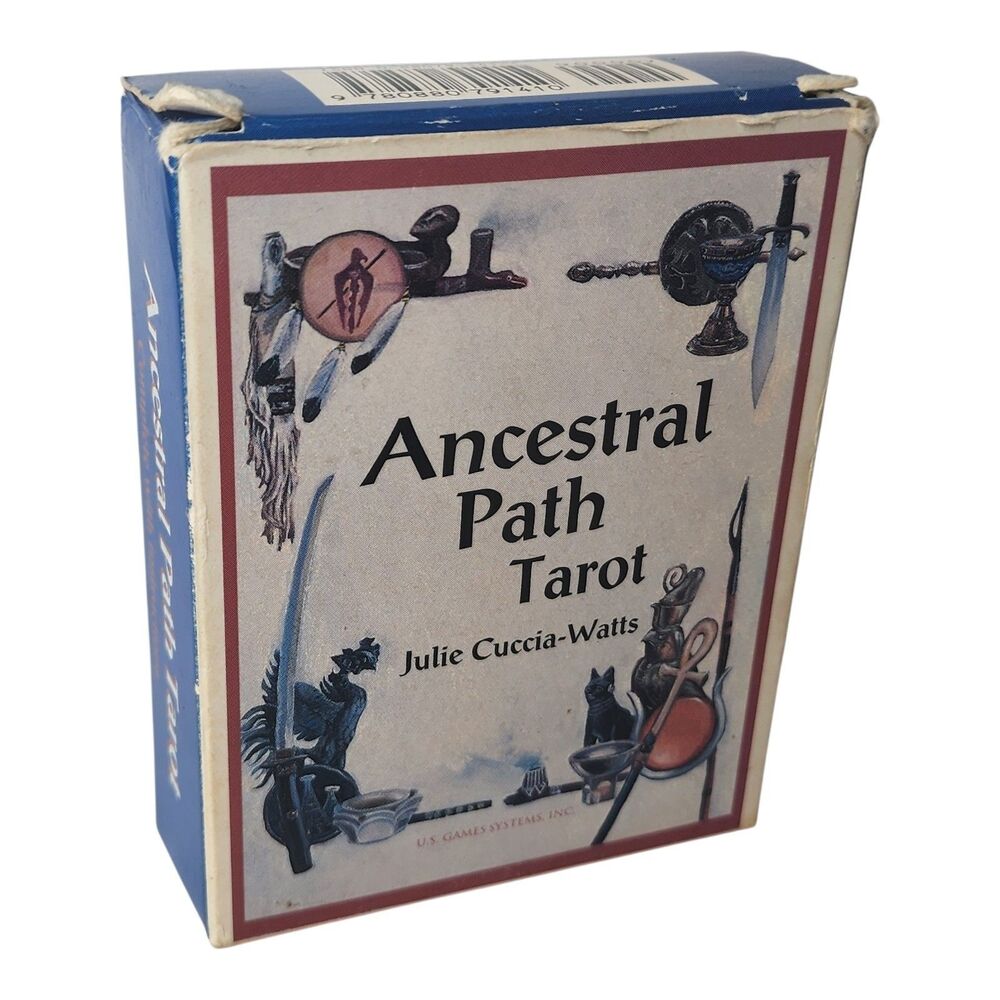 Vintage 1995 Ancestral Path Tarot Cards Deck Julie Cuccia Watts US Complete
